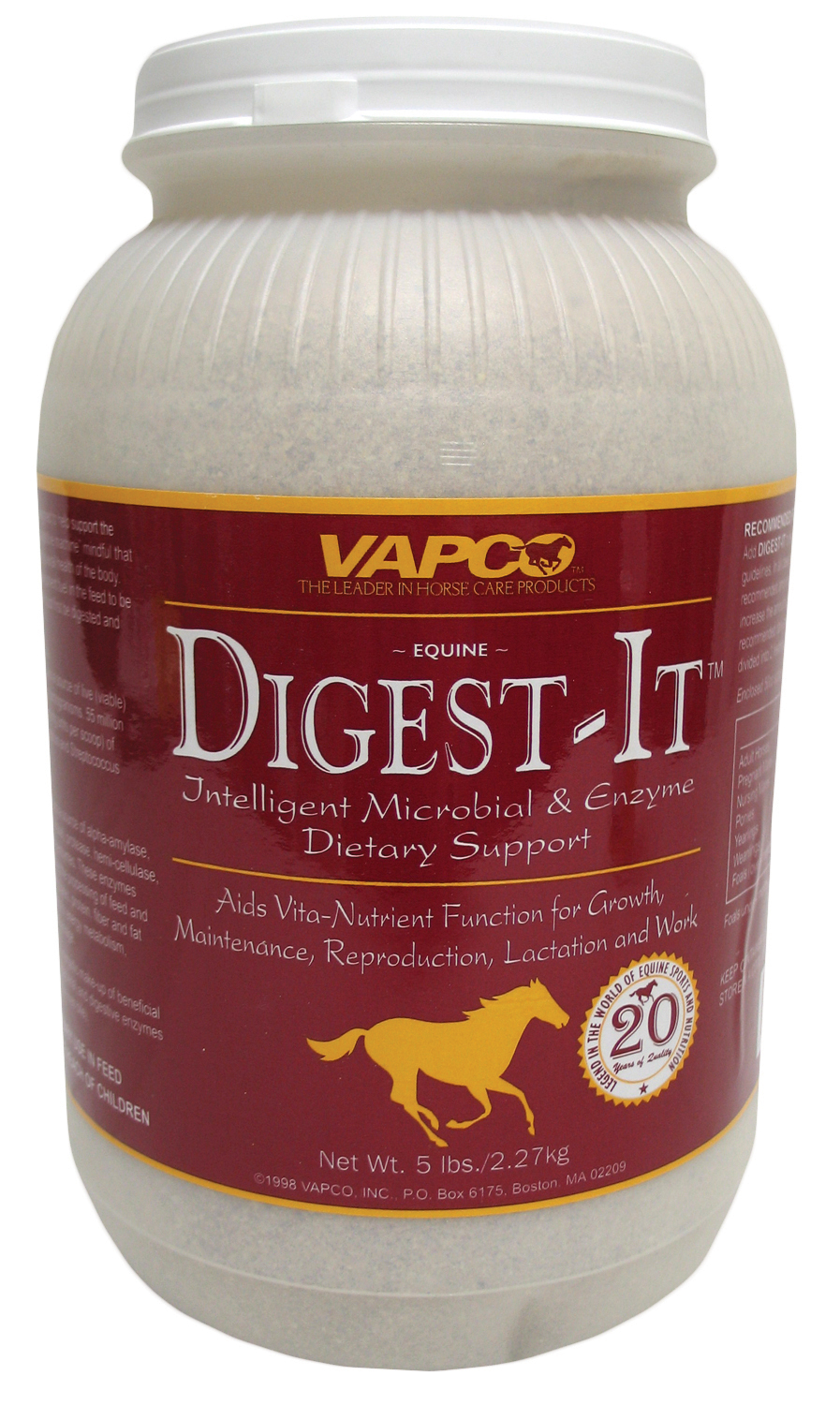 EQUINE DIGEST-IT MICROBIAL& ENZYME DIETARY SUPPORT - My Pet Store and ...